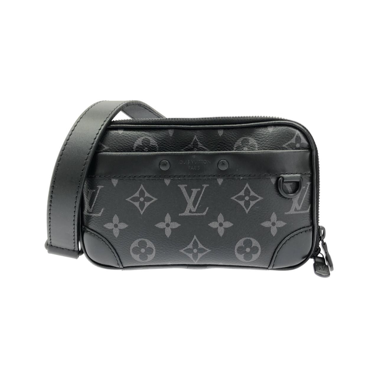 Authentic [Unused] Louis Vuitton Monogram Eclipse Alpha Wearable Wallet M825...
