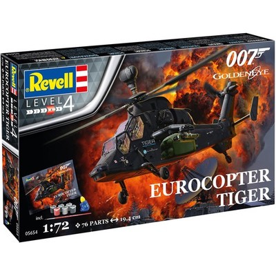 Revell 1/72 James Bond 007 Goldeneye Modellbausatz Eurocopter Tiger
