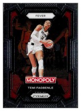 Temi Fagbenle 2024 Panini Prizm Monopoly WNBA #26 Indiana Fever *324