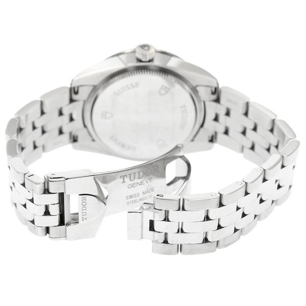 TUDOR GLAMOUR DATE 53000 31mm SS Silver Dial Automatic Date #C490 image 2