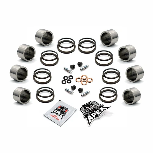 Suzuki GSXR750 G 1986 Front Brake Caliper Piston & Seal Service Kit Rebuild Set