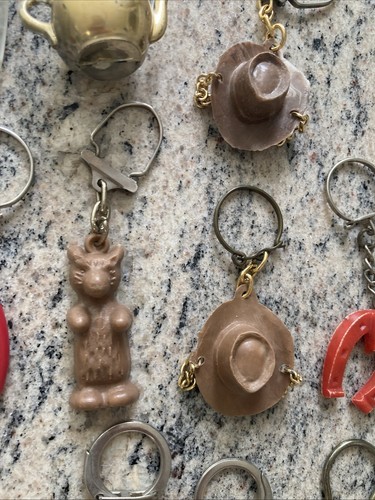 Vintage Schlüsselanhänger Oldschool Rar Werbung Figuren Anhänger Sammlung - Bild 5 von 15
