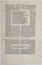 16th-Century Ovid Amores Leaf – Renaissance Printing, Lyon/Venice (p.307–308)