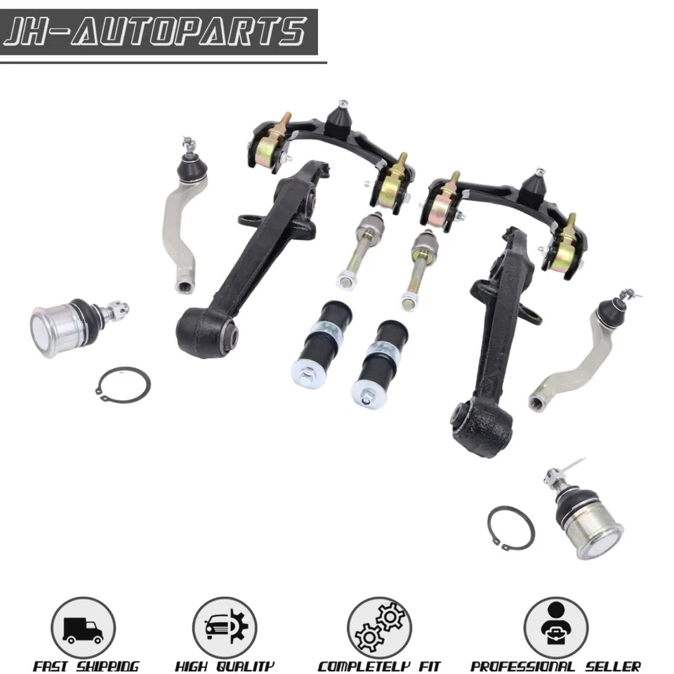 12X Lower Upper Control Arm Tie Rod Ball Joint For 1990-1993 Honda Accord 2.2L - Image 3 of 4