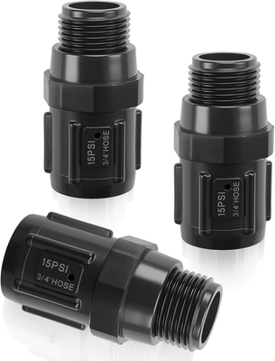 #ad 3 Pack 15 PSI Drip Irrigation Pressure Regulator – Garden Hose Water Reducer $19.62