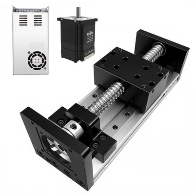 CNC Linearachse mit Nema 23 57 integrierter Schrittmotor,XYZ-Achse Linear Stage