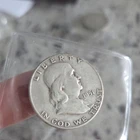 1951 Franklin Half Dollar 90% Silver US Coin Circulated Liberty Bell