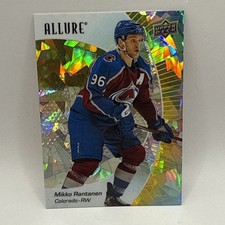 2023-24 Upper Deck Allure Mikko Rantanen Yellow Taxi NHL Hockey Card