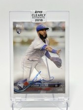 RICHARD URENA | 2018 Topps Clearly Authentic Auto #CAA-RU Rookie Auto RC