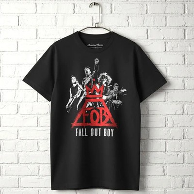Fall Out Boy Band Logo Men's T Shirt