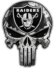 2 Raiders Punisher Vinyl Stickers Decal Custom Waterproof Cup Laptop