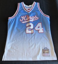 Reggie Theus Sacramento Kings Mitchell & Ness Throwback Jersey L Large 