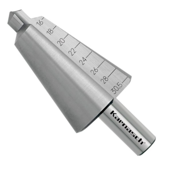 BlechschäLbohrer, HSS-XE, D=16-30,5Mm, Stufenbohrer,Cbn Geschliffen, 2 Schneiden-image