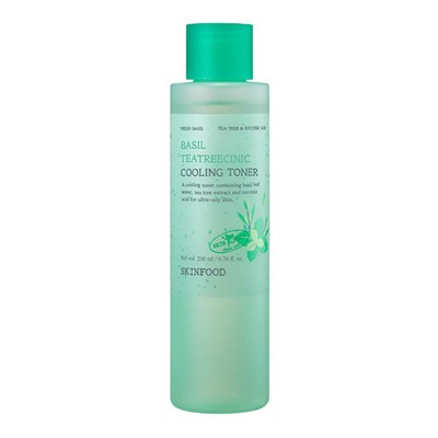 SKINFOOD Basil Tea Tree C-Nic Cooling Toner 200ml