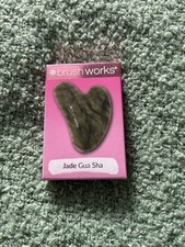 BN jade gua sha from brushworks in box 