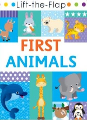 First Animals - Lift the Flap Activity Kids Books - Childrens Bo