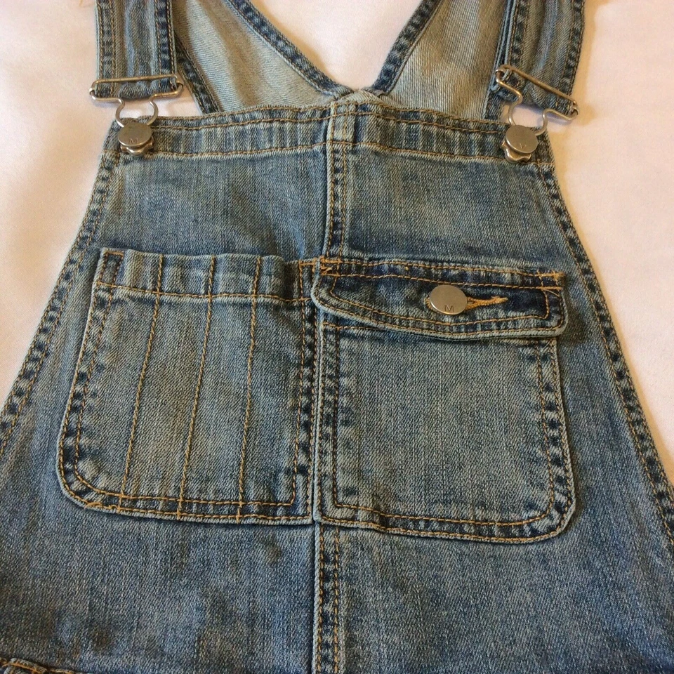 Pantalones Cortos de Jean Mossimo Supply Azul Talla S Denim Corte Dobladillo Deshilachado Festival Diversión Foto 3 de 4