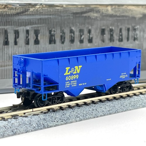 Micro-Trains N Scale 55070 Louisville Nashville 2 Bay Offset Hopper L&N 60899