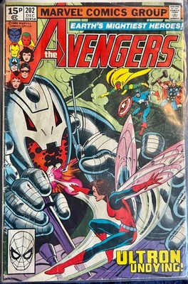 The Avengers #202 Dec 1980 [British Ed.] **Poor - Bagged & Carded**