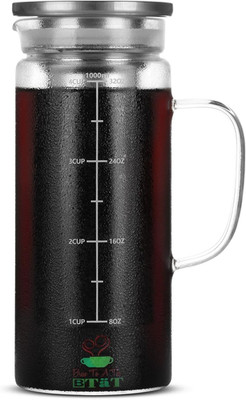 Btat- Cold Brew Coffee Maker, Iced Coffee Maker, 1 Quart, 32 Oz, Iced Tea Maker,