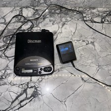 Vintage 1993 Sony Discman CD Compact Player D-125 For Parts Or Repair