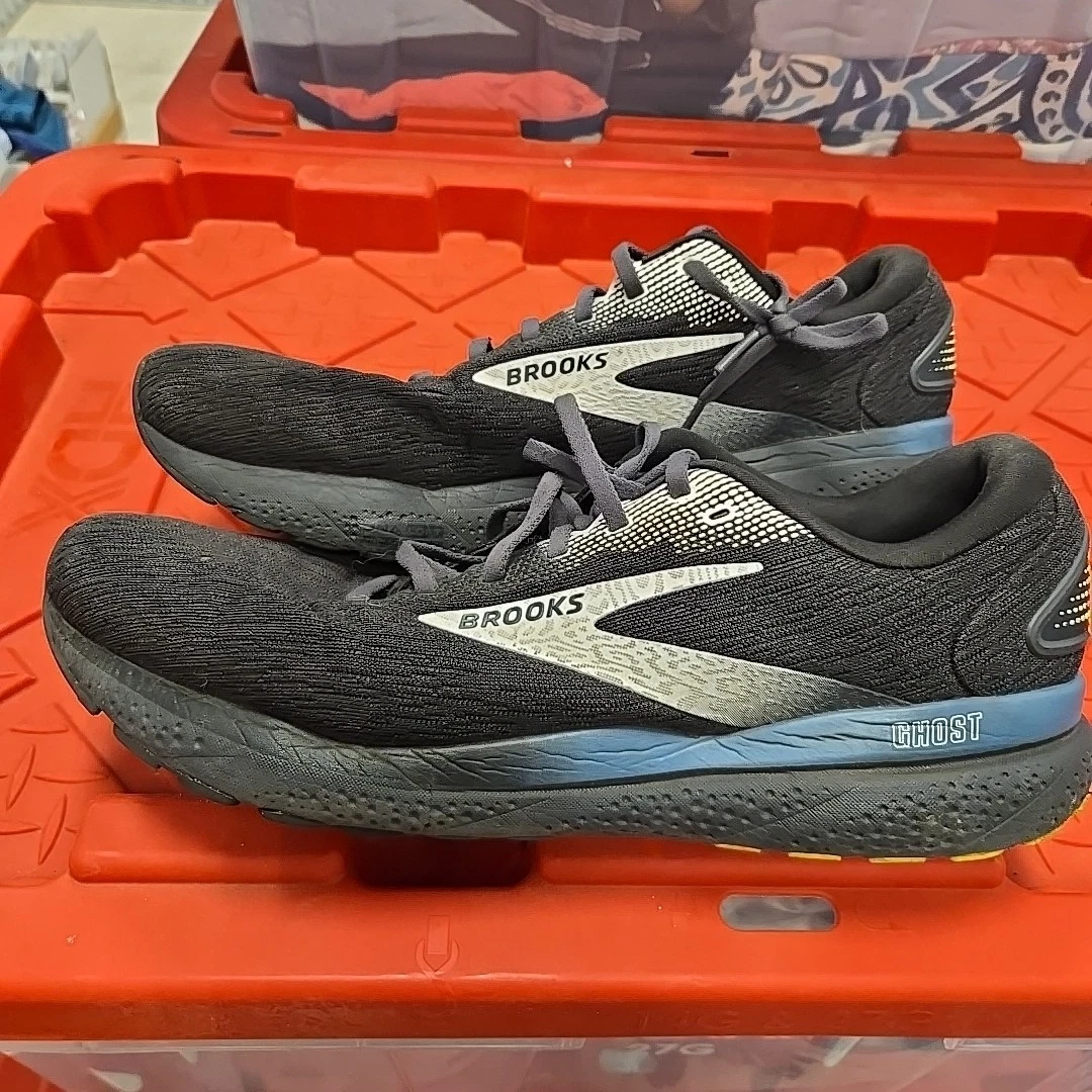 Brooks Ghost 13 Black Blue for sale | eBay