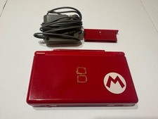 Nintendo DS Lite Super Mario Bros 64MB Red tested and working