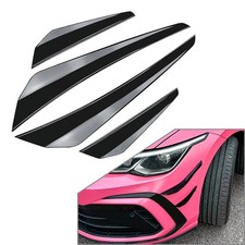 4-teiliges Seitenspoiler-Luftblatt für VW Golf 8 GTD GTE R Line 2020–2023