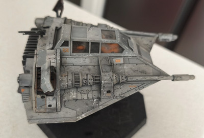 Star Wars Snowspeeder   Fine Molds   Hand-painted built model (grey markings)