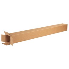 GRAINGER APPROVED 11R274 PK 25 Shipping Box,4x4x48 in 11R274