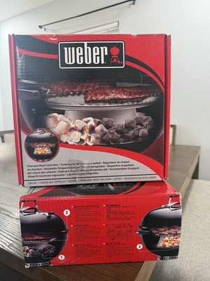Weber Charcoal Heat Controller Steel Silver for 22 in Kettle Grill