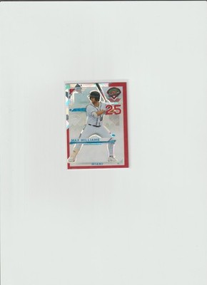 2025 Panini Prospect Edition - Max Williams #17 Red Ice Prizm (RC)