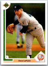 ⚾ 1991 Upper Deck #483b Dave LaPoint New York Yankees
