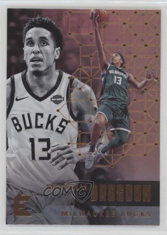2017-18 Panini Essentials Retail Thin Stock Malcolm Brogdon #14 1u6
