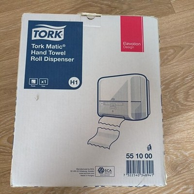 Tork Rollenhandtuchspender 551000 Matic Elevation H1 weiß ''neu in OVP''