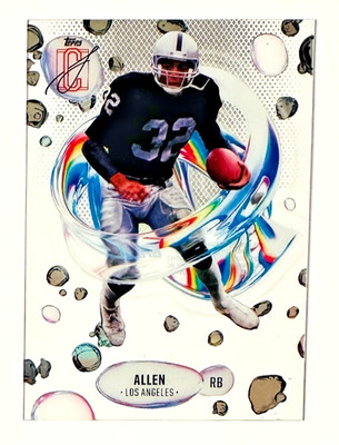 2025 Topps Signature Class Marcus Allen Fluidity Acetate RC #F-25 Raiders Legend