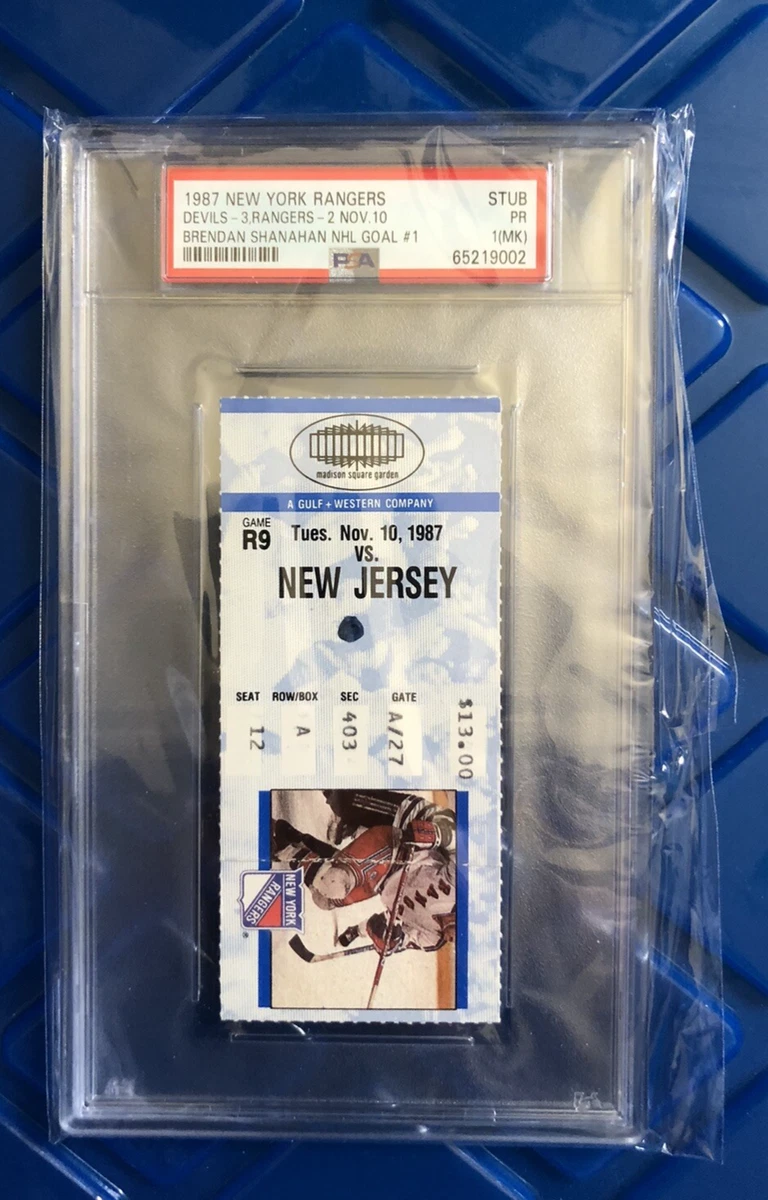 New Jersey Devils Hockey Vintage Sports Ticket Stubs for sale | eBay