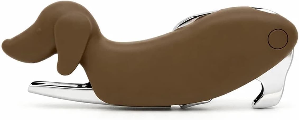 Bottle Opener Corkscrew Tool Waitors Friend Sausage Dog Dachshund Bar Accessory