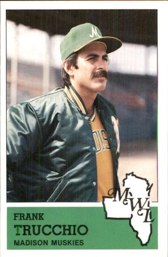 Frank Trucchio 1983 Fritsch Madison Muskies #30 RC FREE SHIPPING AutographDen