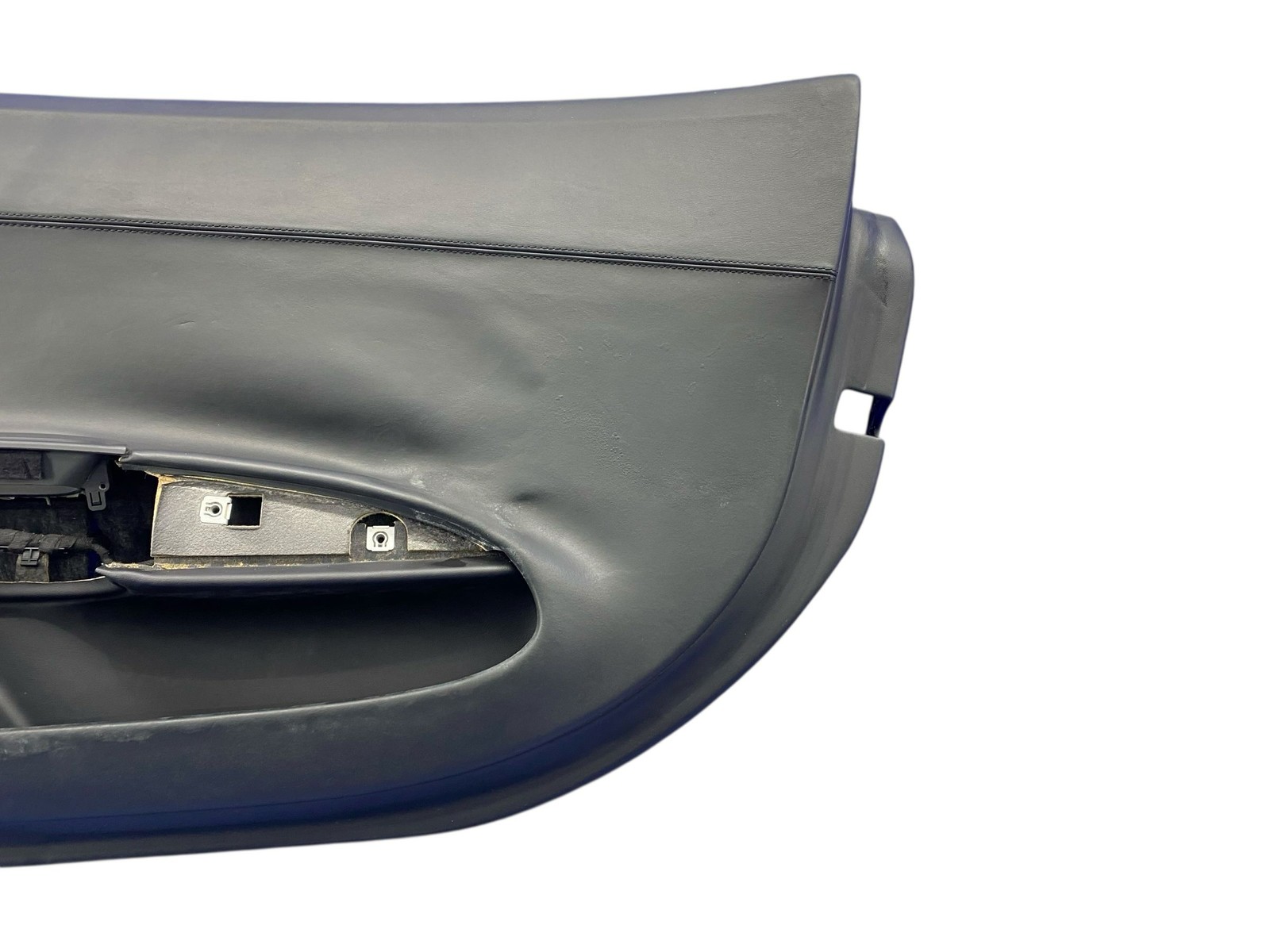 2011-2015 AUDI R8 SPYDER CONVERTIBLE FRONT RIGHT DOOR TRIM PANEL BLACK LEATHER