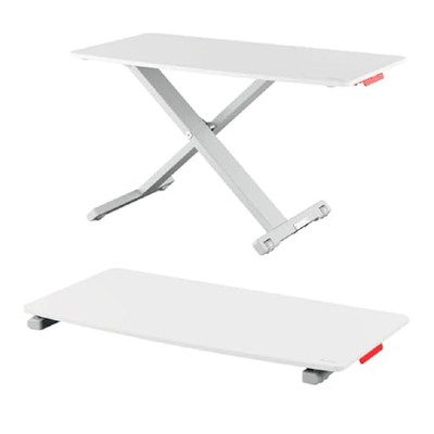 Ergo Standing Desk Converter, Adjustable Sit to Stand up Desk Workstation, Monit