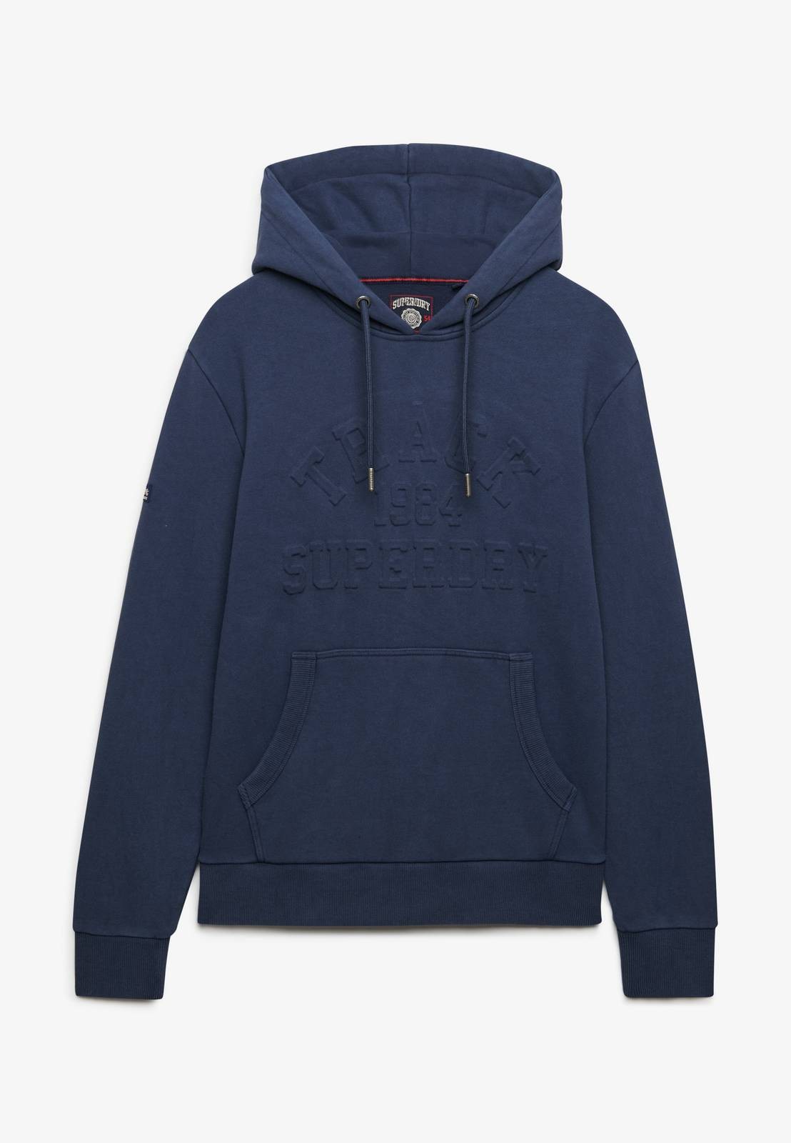 Superdry Athletic Emboss Relaxed Hood Blau - Gre M Herrenbekleidung Sweatshirts 19390₽
