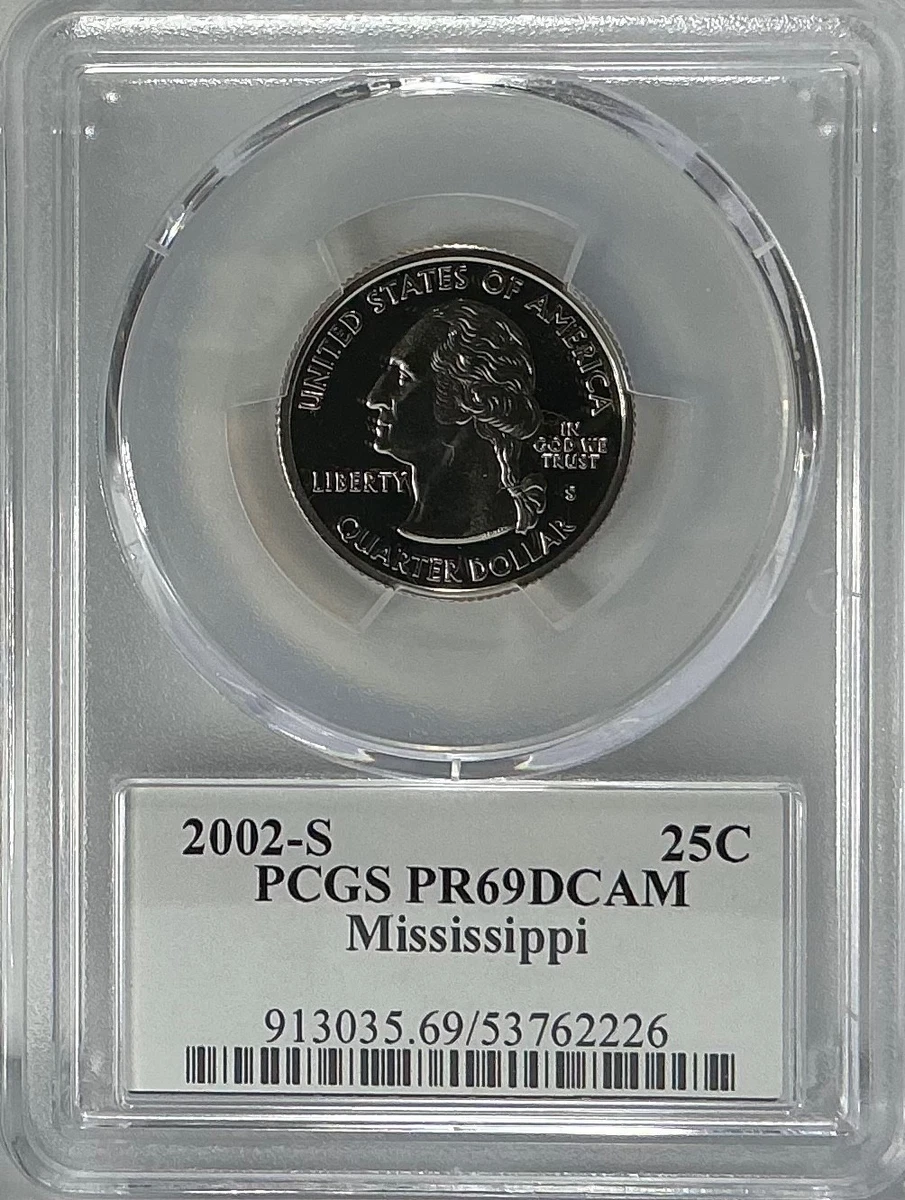 PR 69 Graded 2002 US State Quarters (1999-2008) for sale | eBay