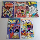 Y-918 VINTAGE 1960-90'S MARVEL X-MEN COMIC LOT #46, 225, 228, 309, AND 315!