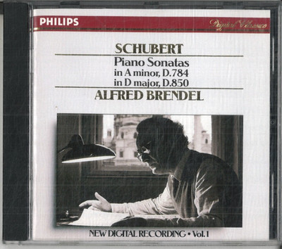 ALFRED BRENDEL: Schubert Piano Sonatas 784, 850 ( CD )