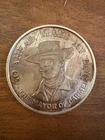 1 Ounce .999 Fine Silver, Clint Eastwood , Mayor Of Carmel, Round Bullion