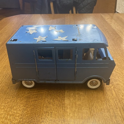 STRUCTO WEEKENDER Camper Van Metal Toy Truck Pressed Steel | eBay