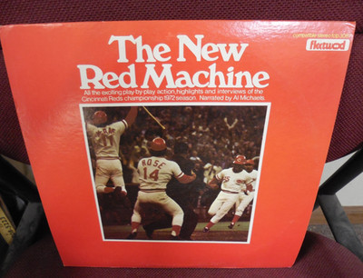 The New Red Machine vinyl LP Cincinnati Reds 1972 baseball season