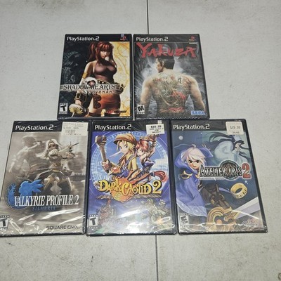 Ps2 Lot Shadow Hearts Covenant Valkyrie Profile 2 Yakuza Atelier Iris Dark Cloud
