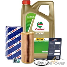 BOSCH ÖLFILTER+5L CASTROL EDGE 5W-30 LL FÜR VW PASSAT 3B 3BG 1.9 2.0 TDI